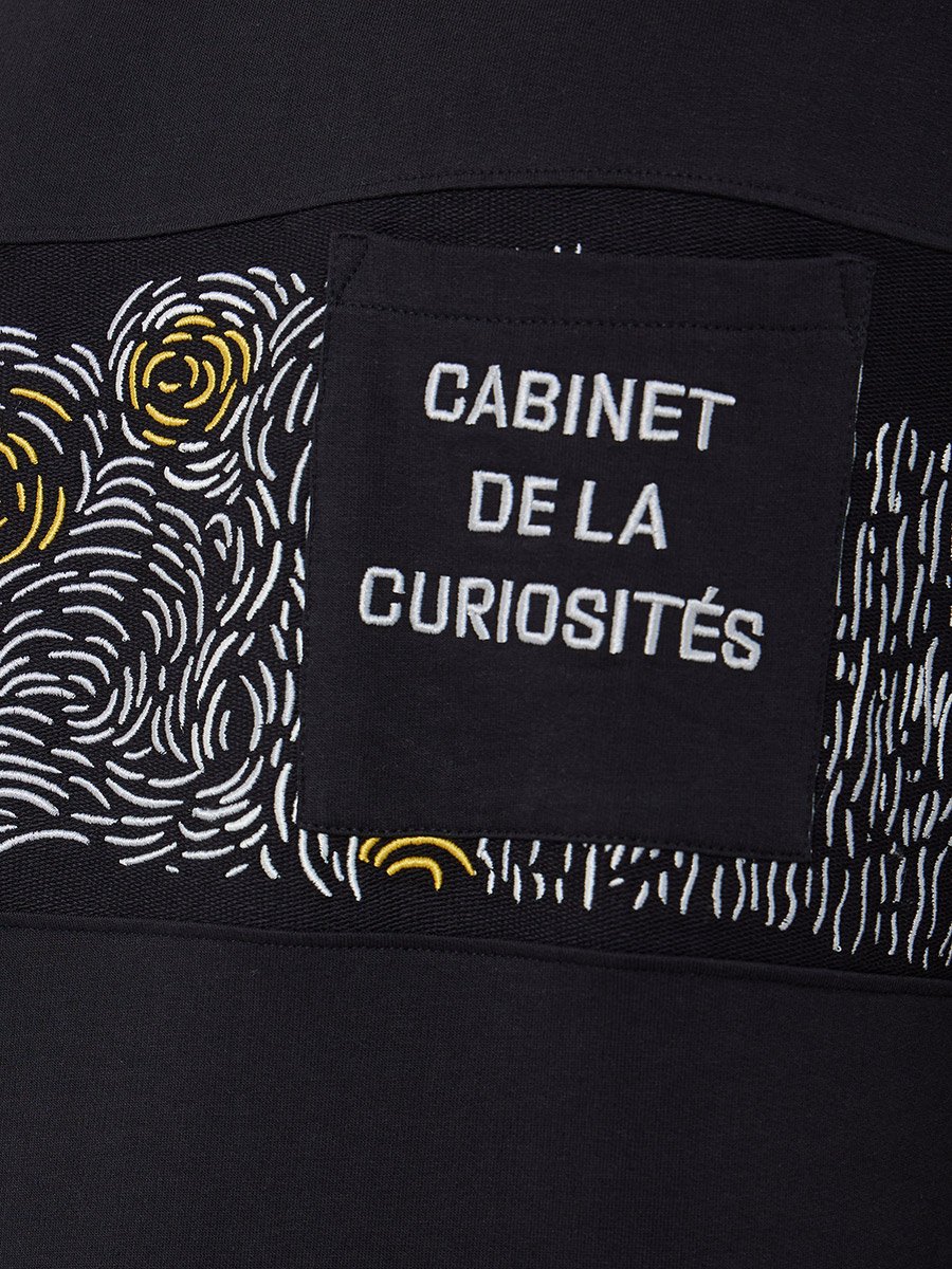 Men Black Graphic Print Oversized T-Shirt
