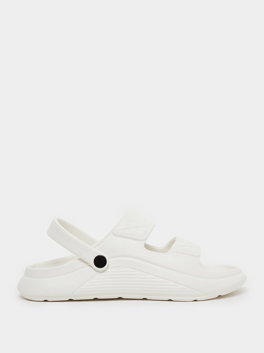 Dual-Strap Sandals with Back Strap