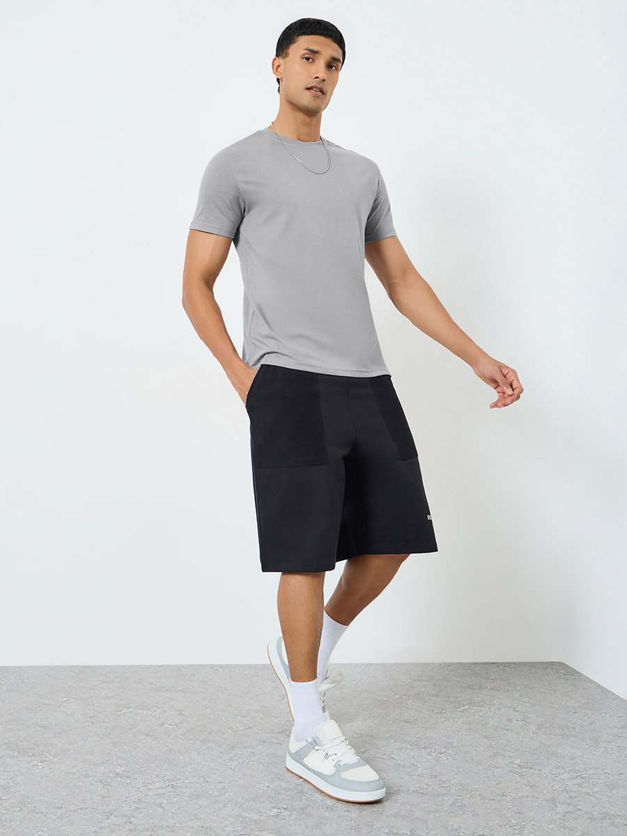 Men Graphic Print Crew Neck T-Shirt