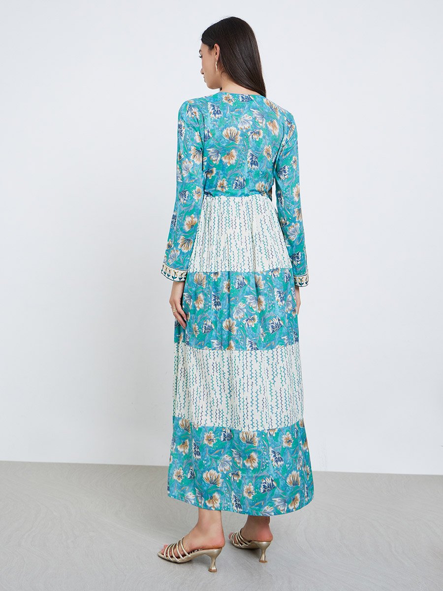 Embellished Handwork Embroidery Jalabiya