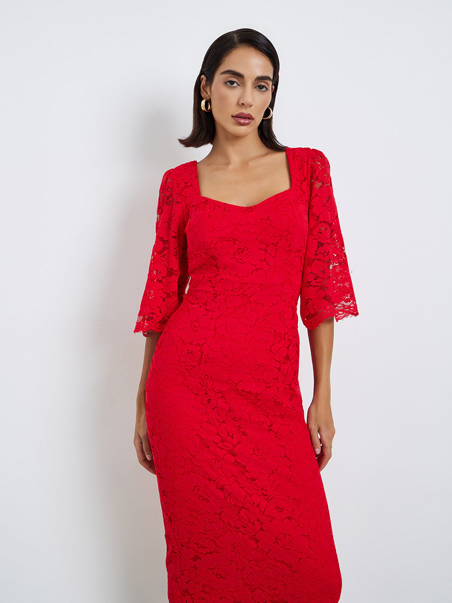 open lace back dress Amazon.com: City Studio Womens Lace Overlay A-line Dress, Red, Plus Size,  18W : Clothing, Shoes & Jewelry main image 1