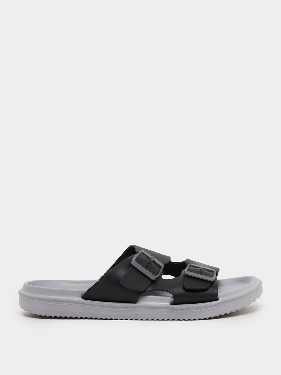 Dual Buckle Detail Slides