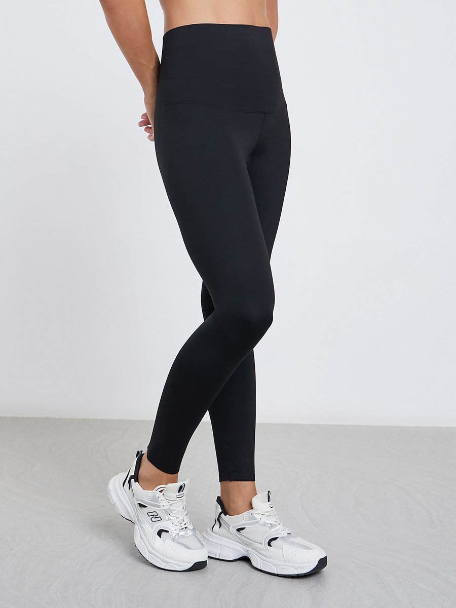 Extreme Broad Bonded Waistband Leggings