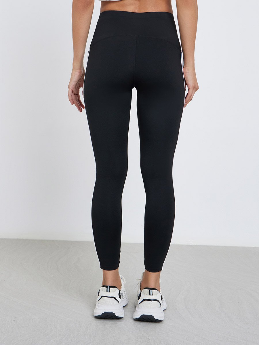 Double Side Striped Detail Leggings