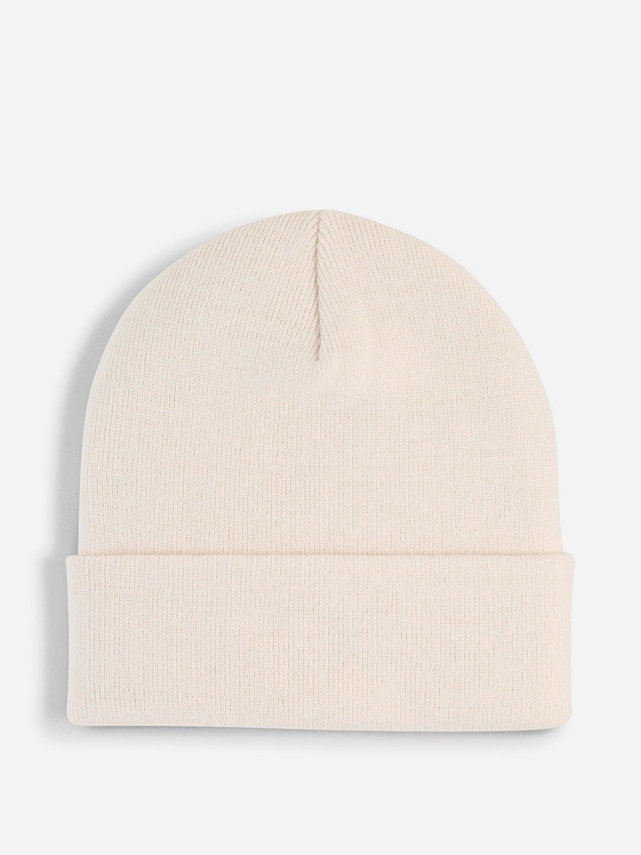 Metal Cat Logo High Crown Beanie
