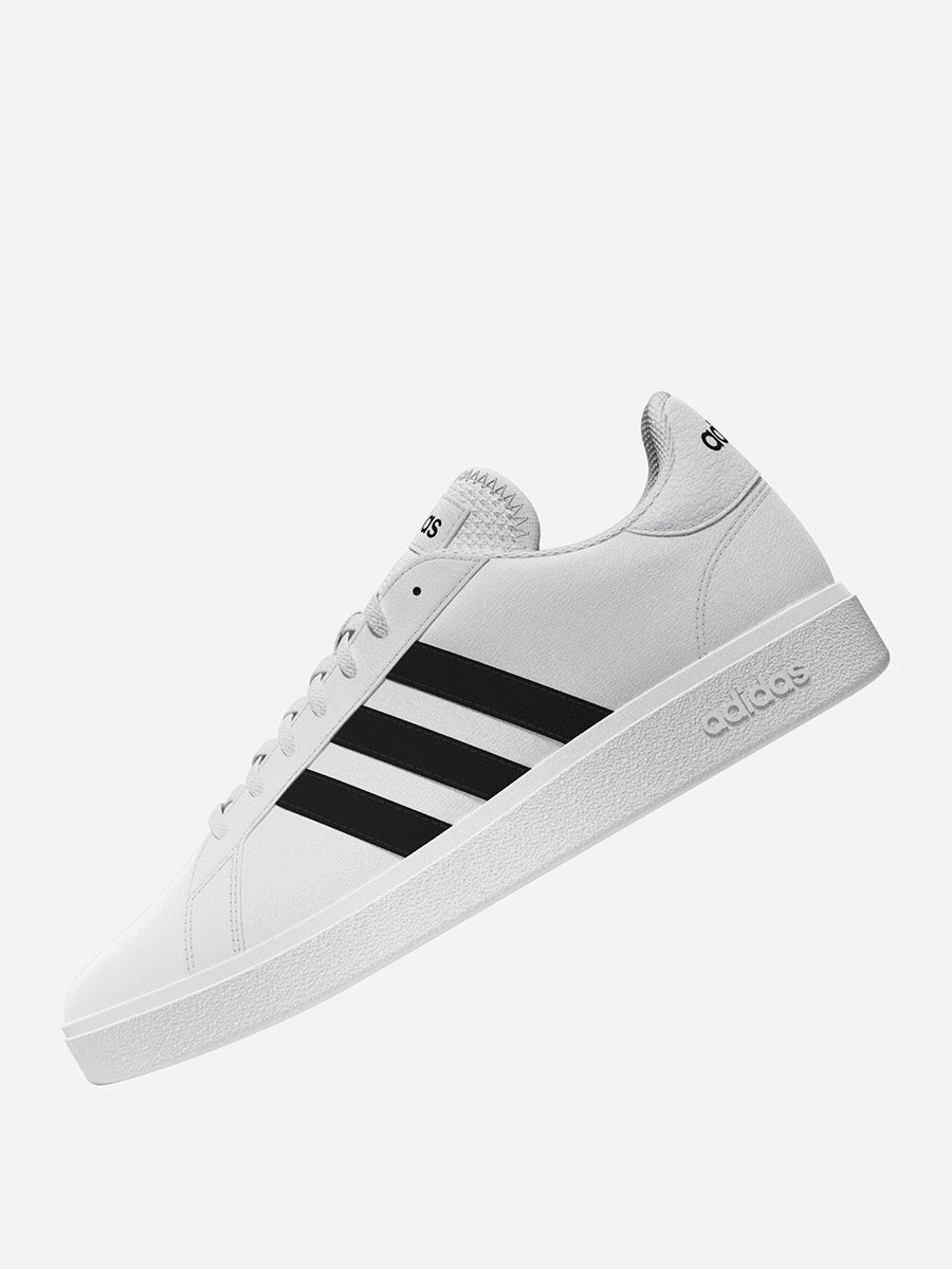 adidas gazelle silver green womens Adidas Kids Grand Court Lifestyle Tennis Lace-Up Shoes  Suburban Shoes