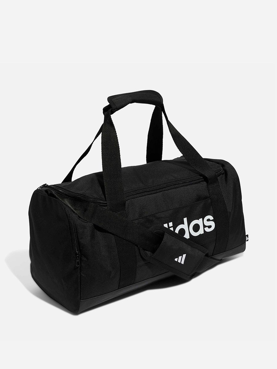 Linear Small Unisex Duffel Bag Black