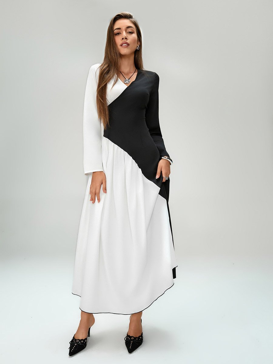 eighty six maxi dress E7208 PLEATED MAXI DRESS – N by Nancy