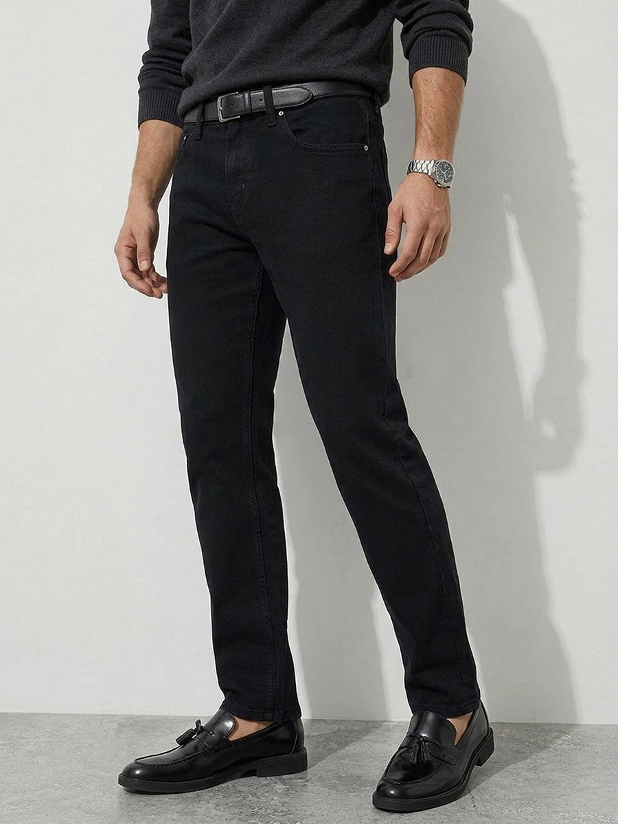 Men Black Slim Fit Jeans
