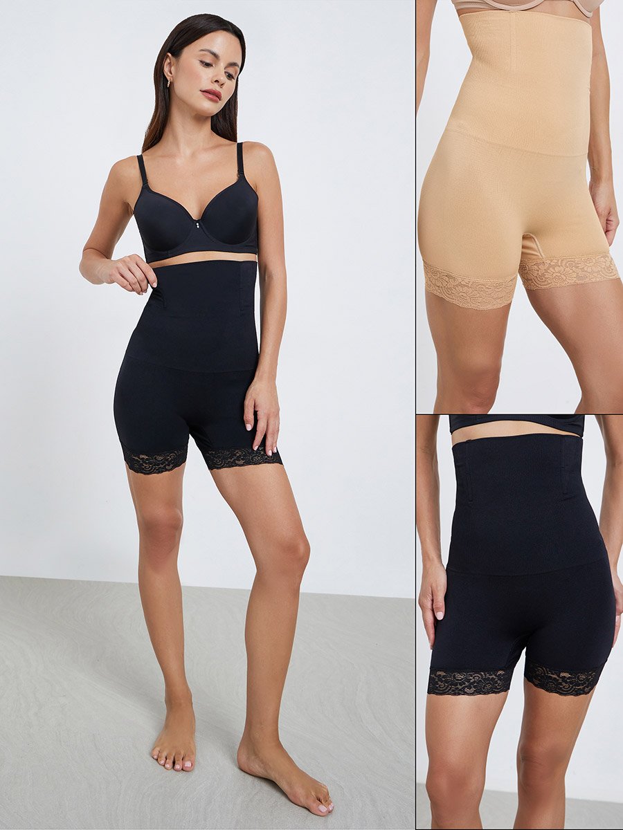 Pack of 2 - Tummy Tucking Thigh Slimmer