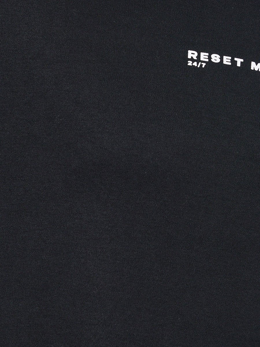 Men Oversized Minimal Front Print T-Shirt