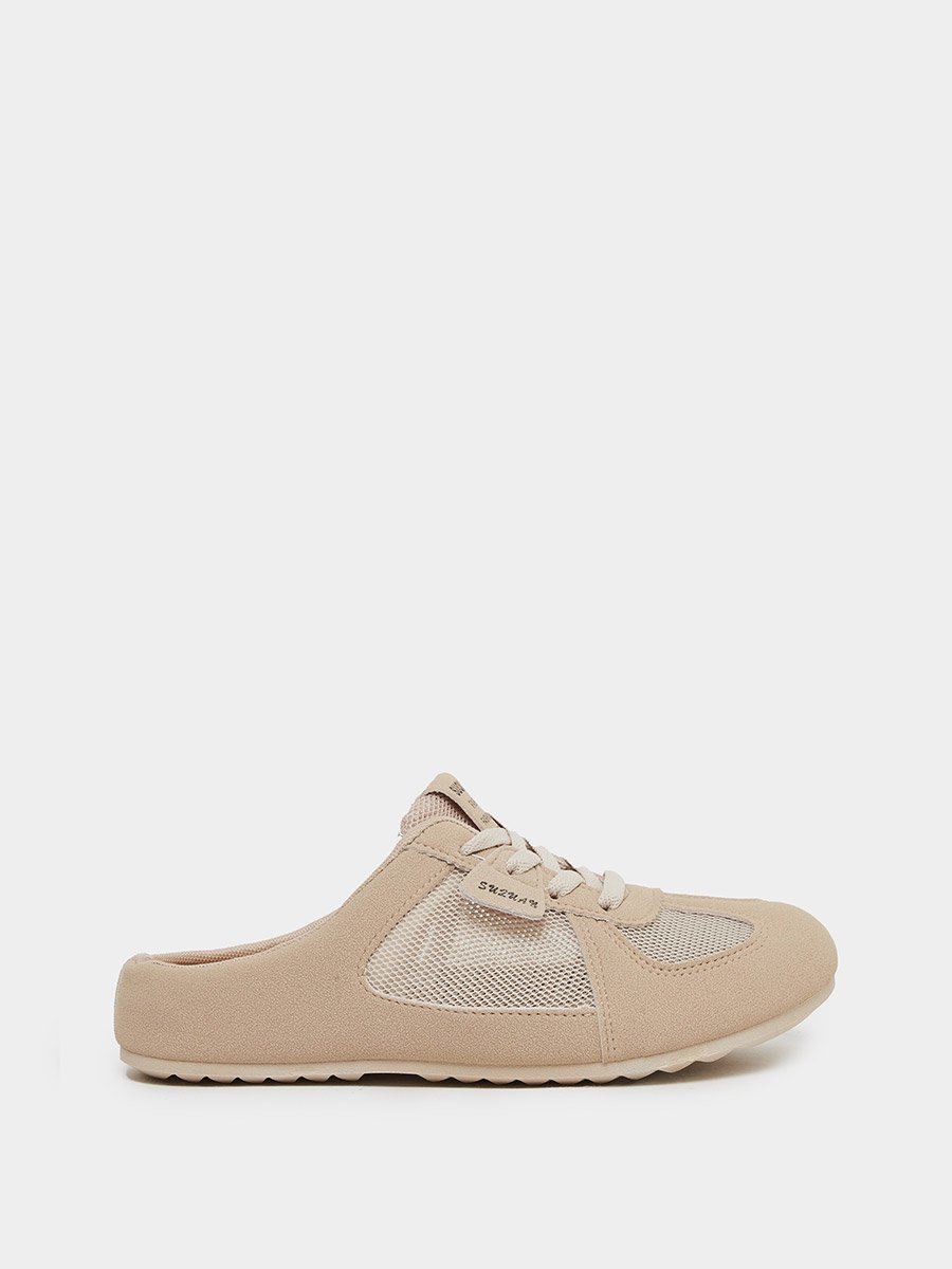 Beige Slip On Casual Shoes