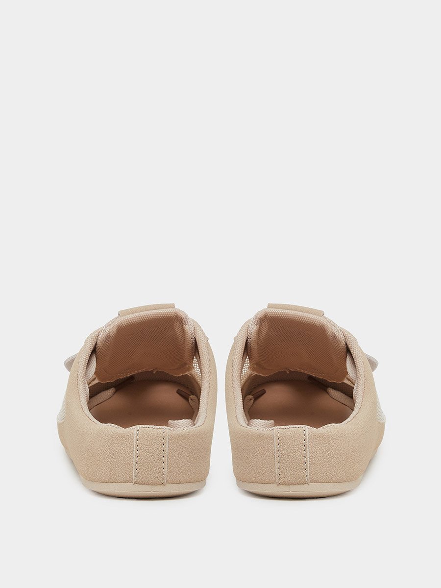 Beige Slip On Casual Shoes