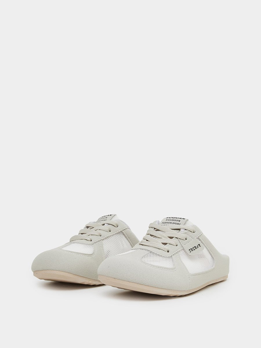 Grey Slip On Casual Shoes