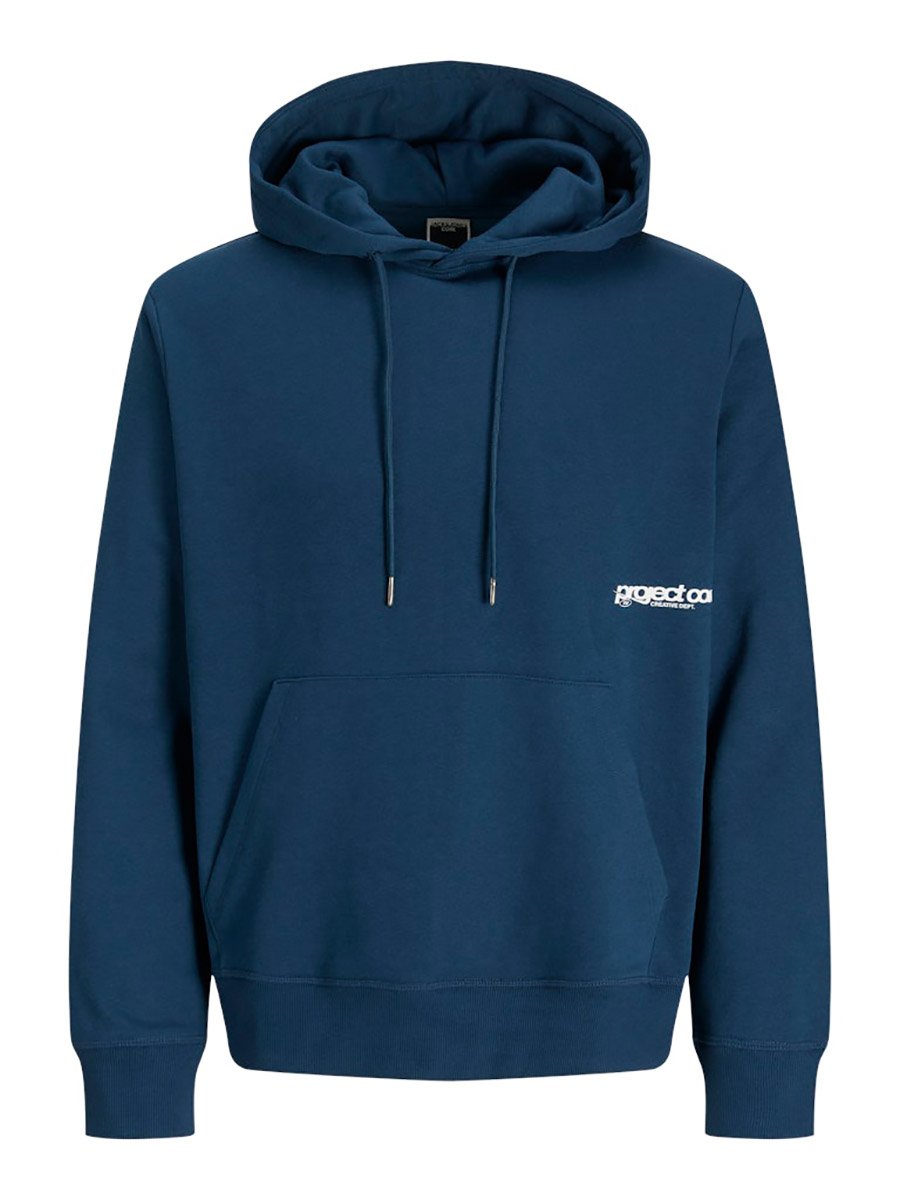 JCOUNION Minimal Print Hoodie