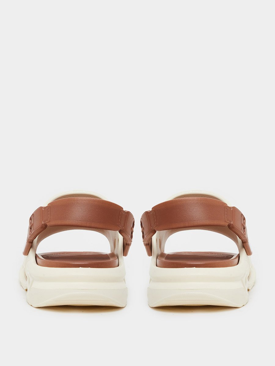 Cut-Out Detail Back Strap Comfort Sandals