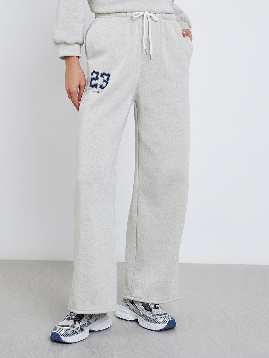 Grey Crew Neck Oversized Sweatshirt and Joggers Co-Ords