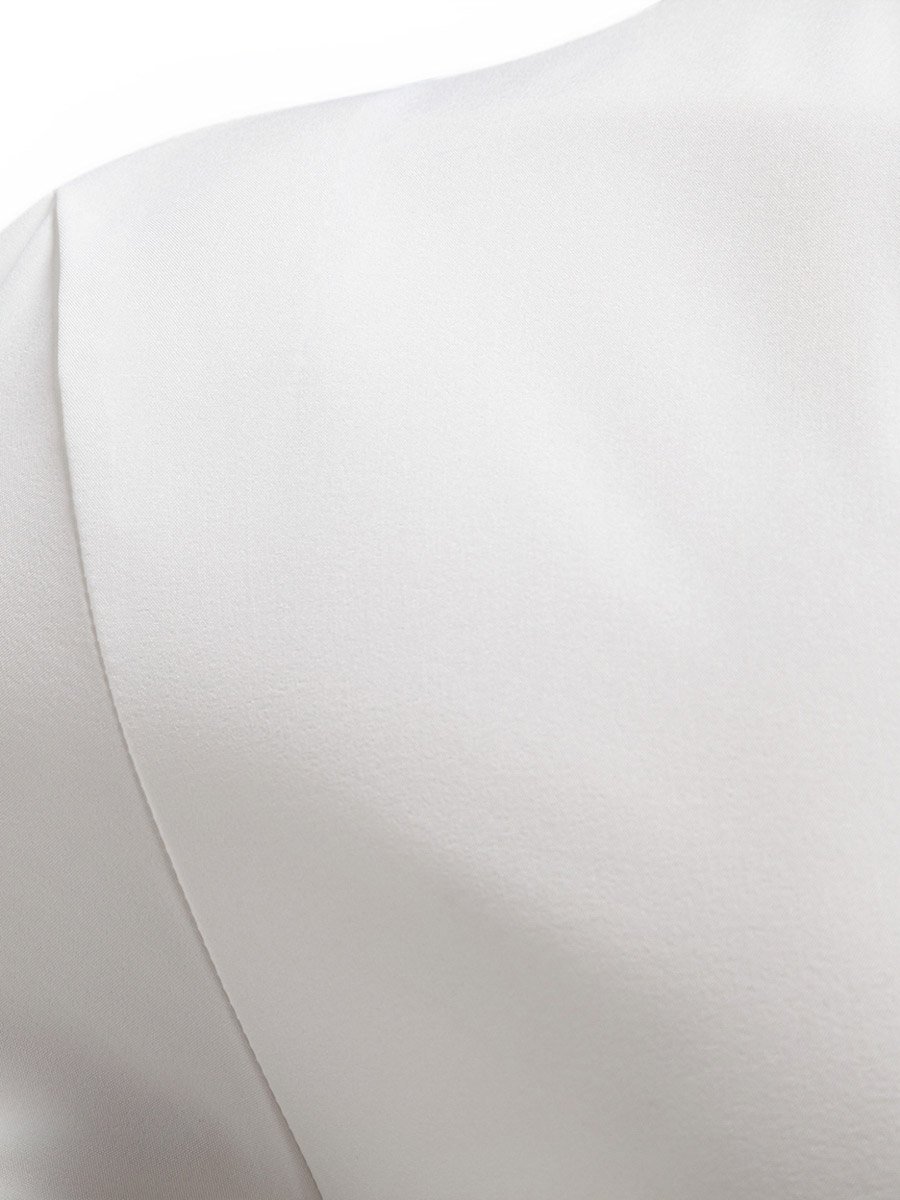 Men Solid Button Up Short Sleeve Shirt