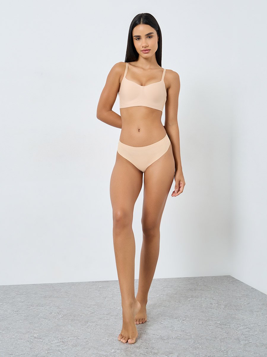 Pack of 2 - Non Wired Moulded Bra