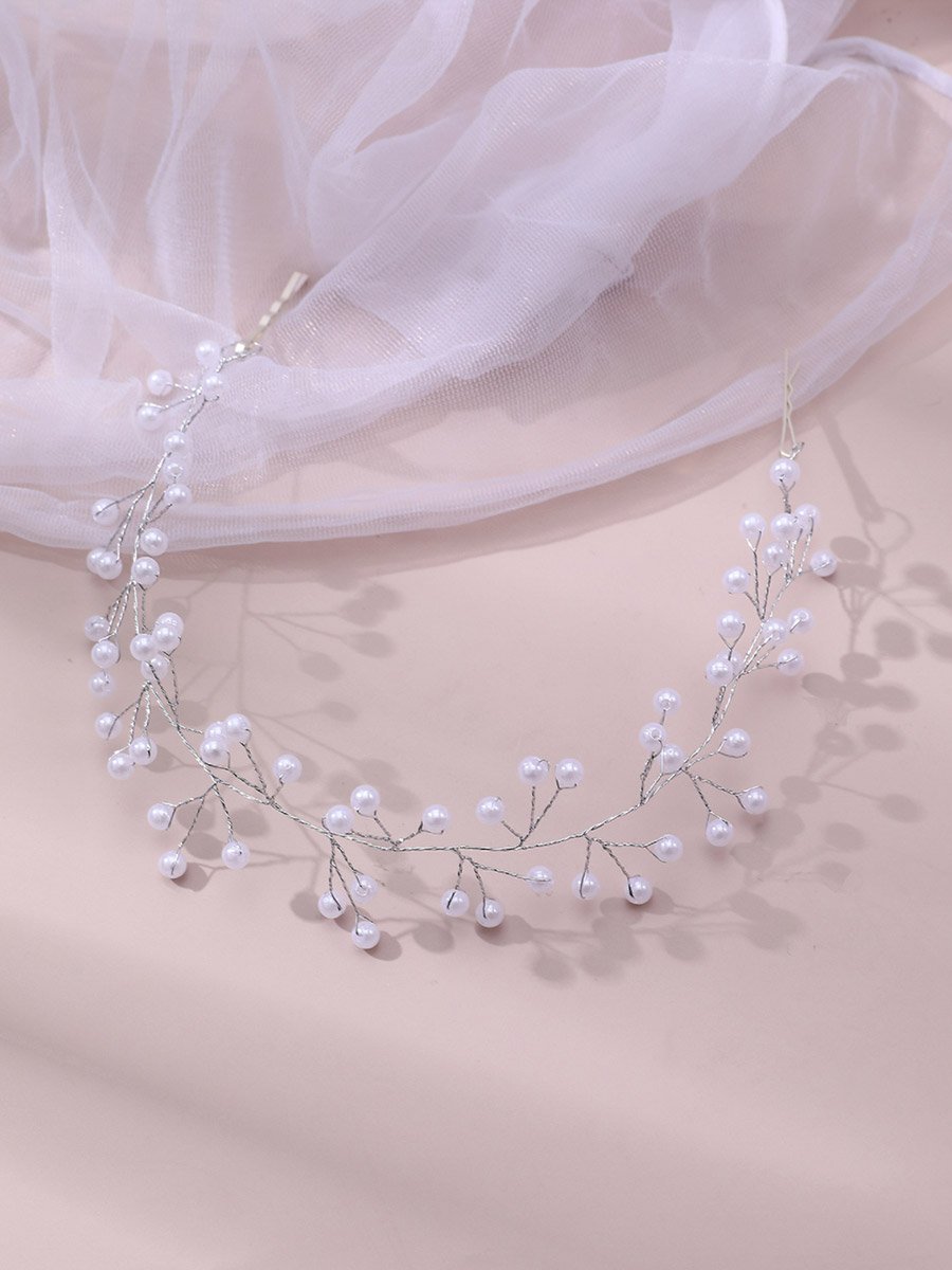 Faux Pearl Headband