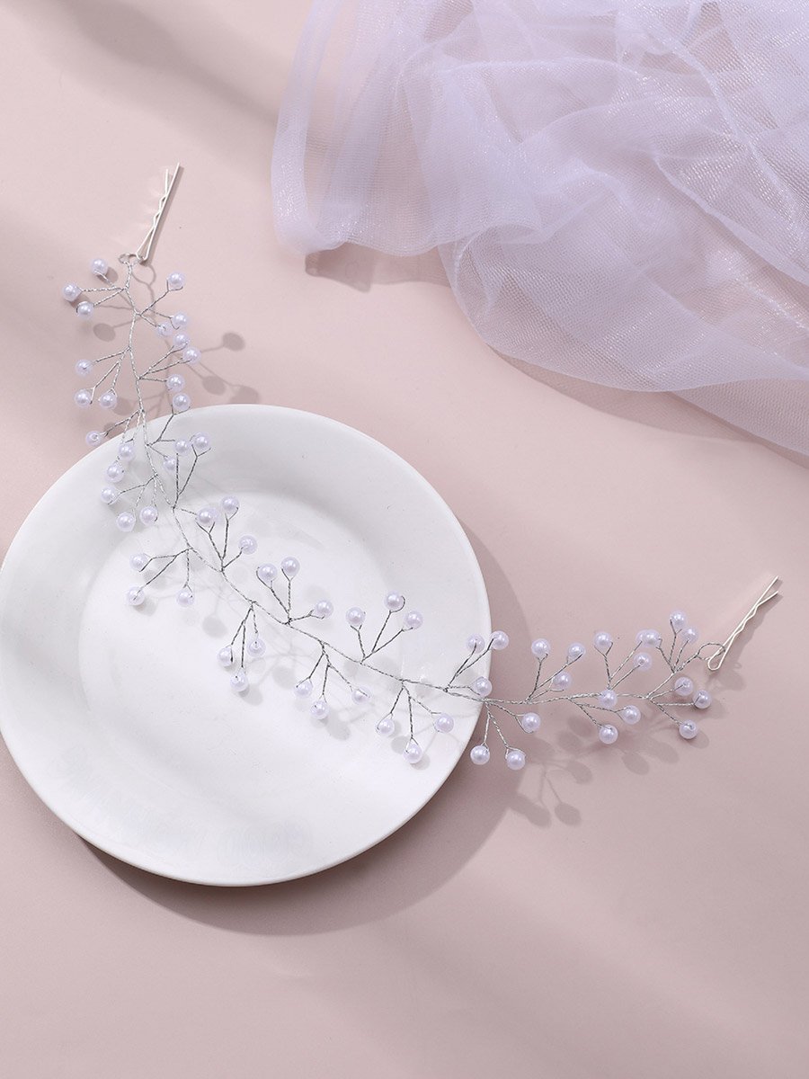 Faux Pearl Headband