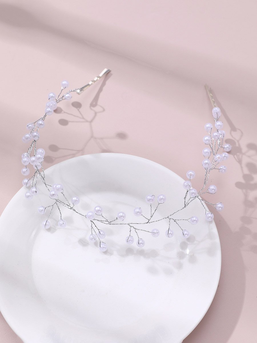 Faux Pearl Headband