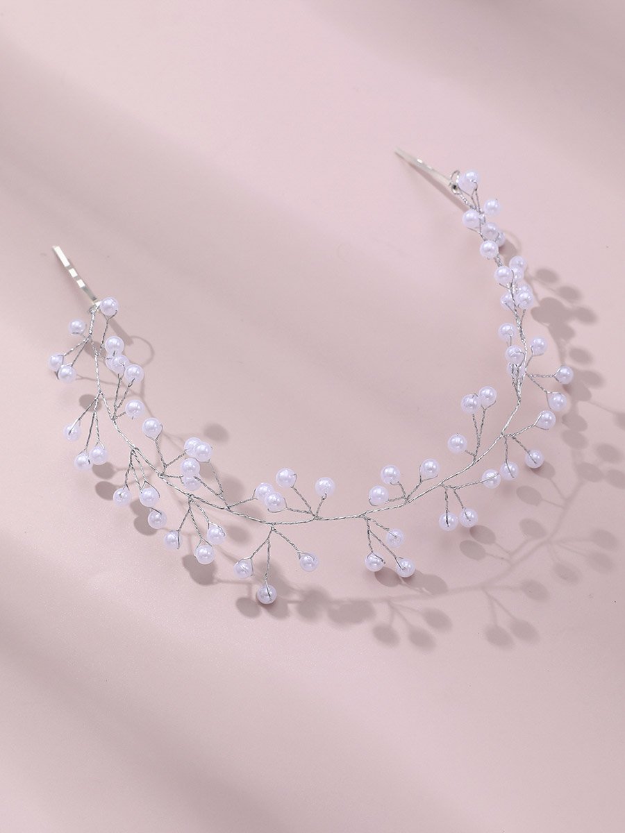 Faux Pearl Headband