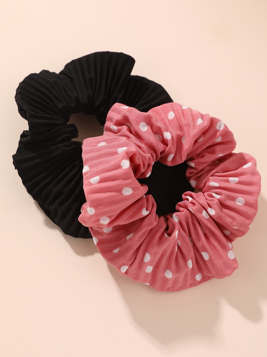 Set of 2 - Textured Scrunchies