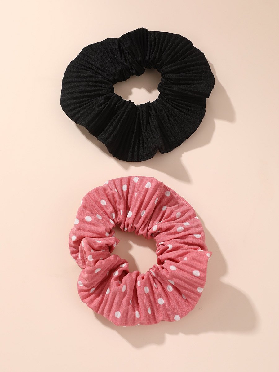 Set of 2 - Textured Scrunchies
