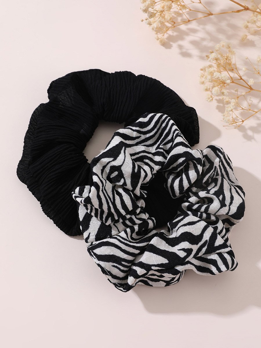 Set of 2 - Printed Hair Tie