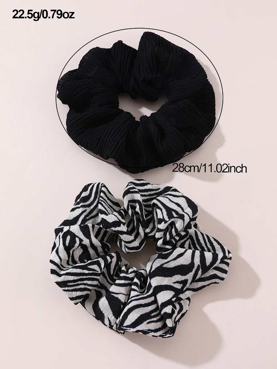 Set of 2 - Printed Hair Tie