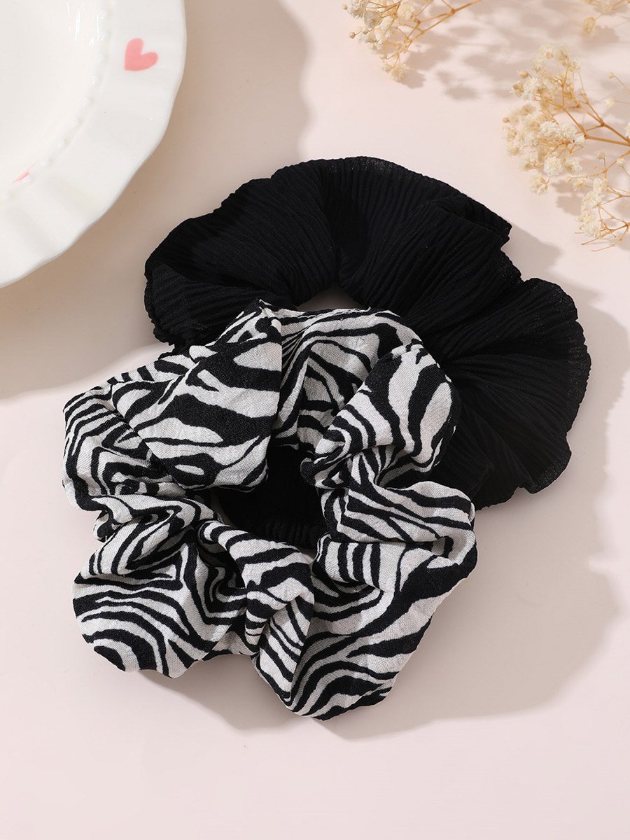 Set of 2 - Printed Hair Tie