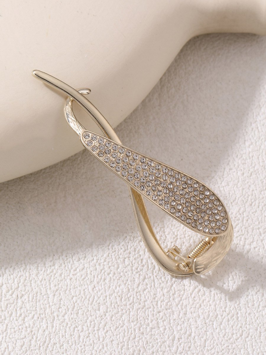 Rhinestone Embellished Claw Clip
