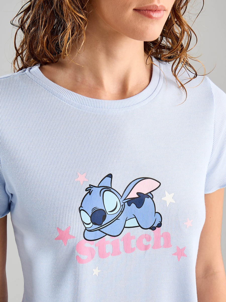Stitch Print Pyjama Set