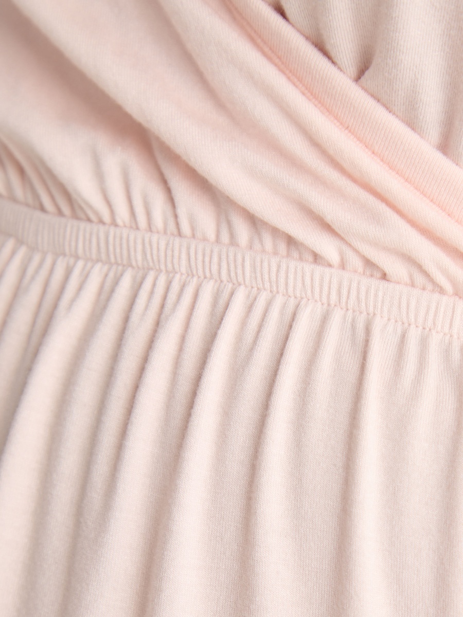 Plain Sleeveless Maternity Sleepshirt