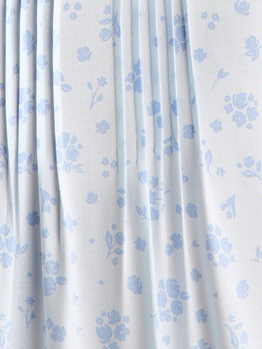 Floral Print Pintuck Sleepshirt