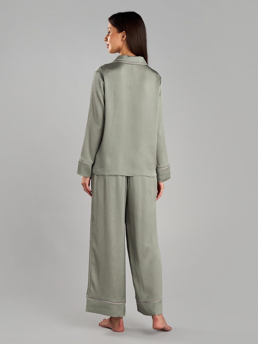 Textured Pyjama Set