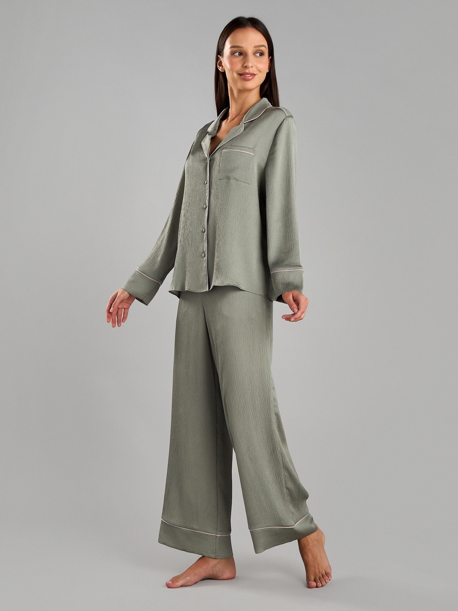 Textured Pyjama Set