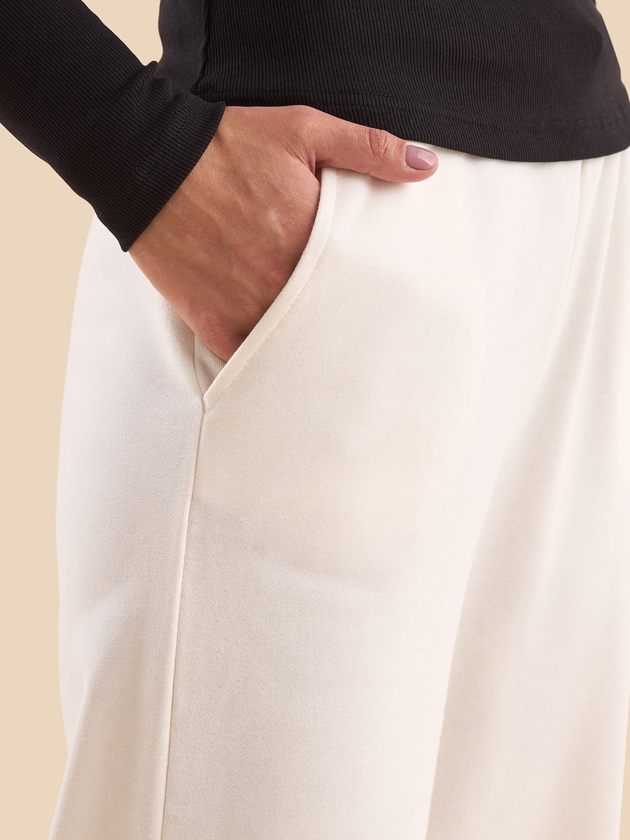 Terry Wide Leg Pants