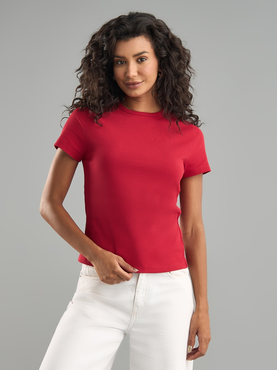 Ribbed T-Shirt