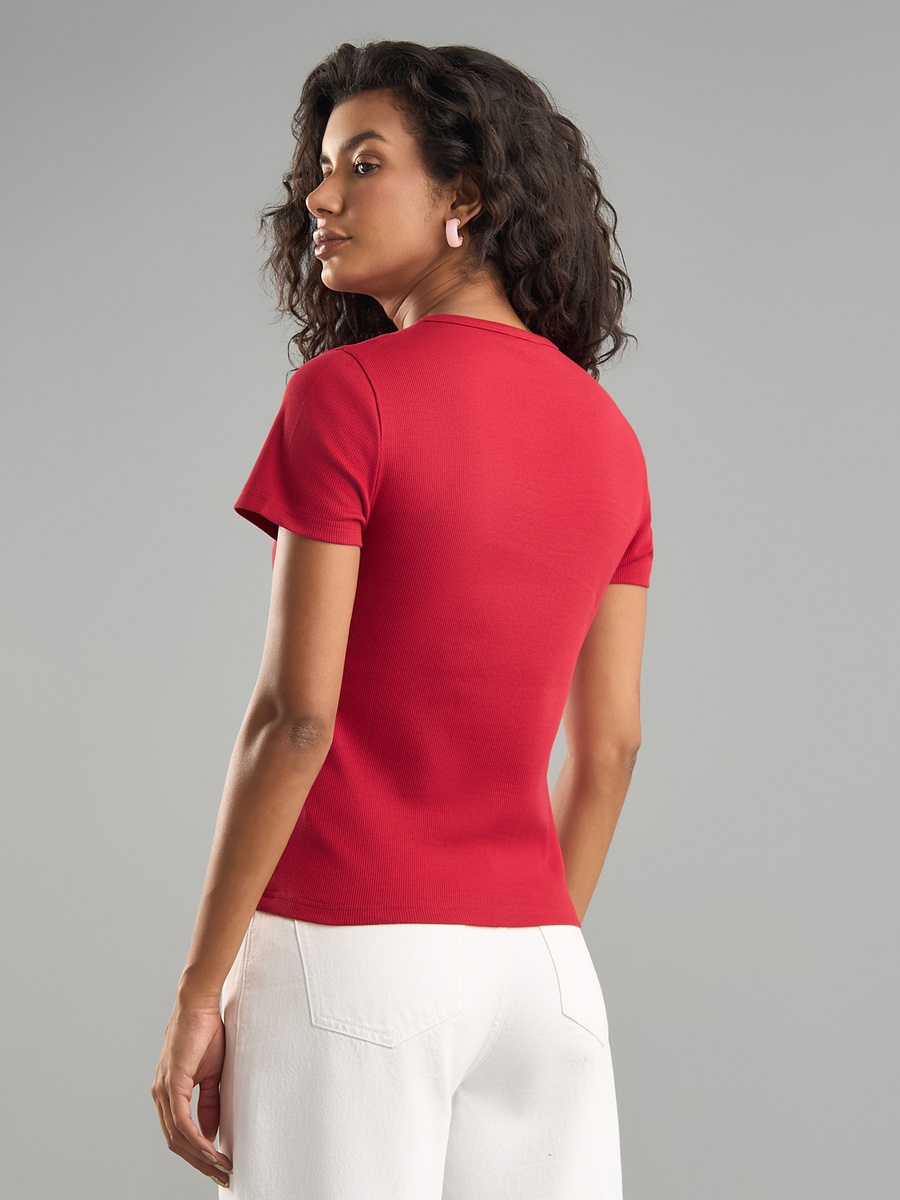 Ribbed T-Shirt