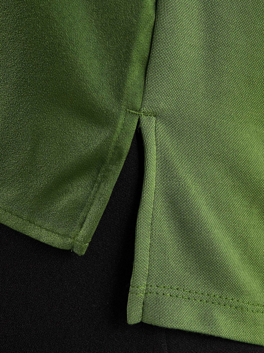 Jersey T-Shirt with High-Low Hem