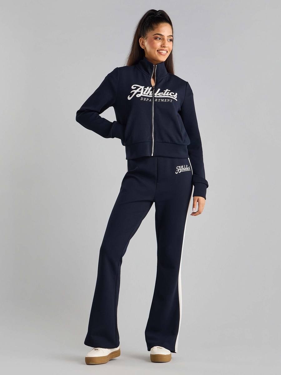 Embroidered Flared Pants