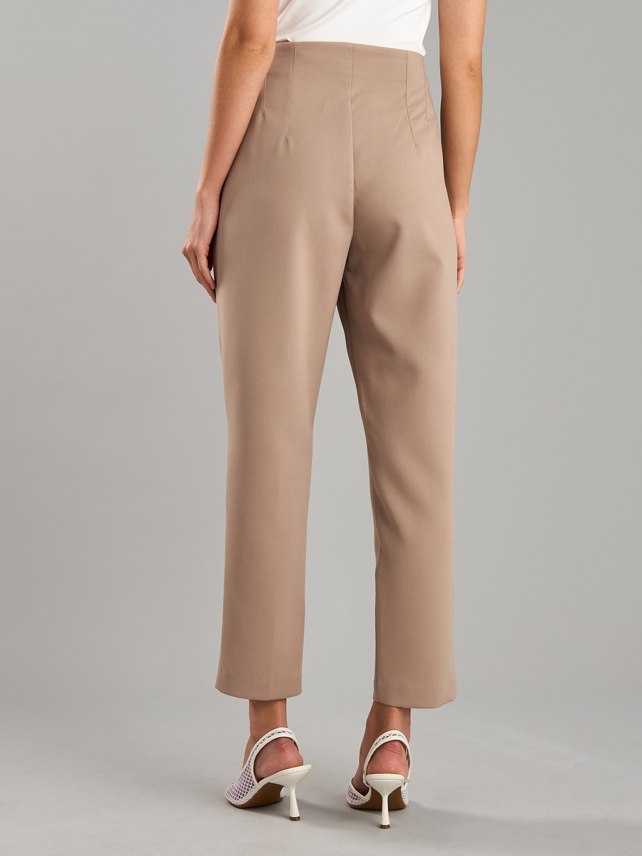 Pintuck Tapered Pants