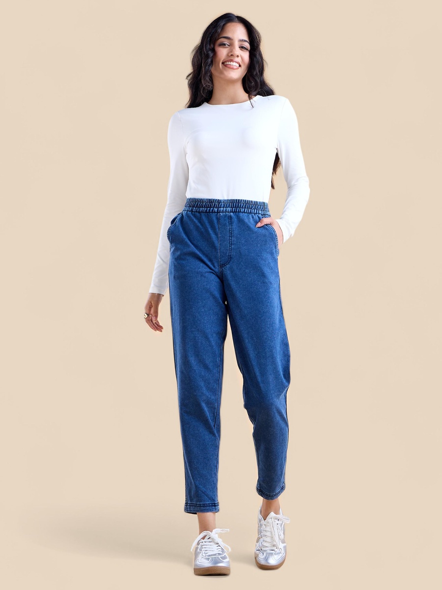 Plain Jeggings with Pockets