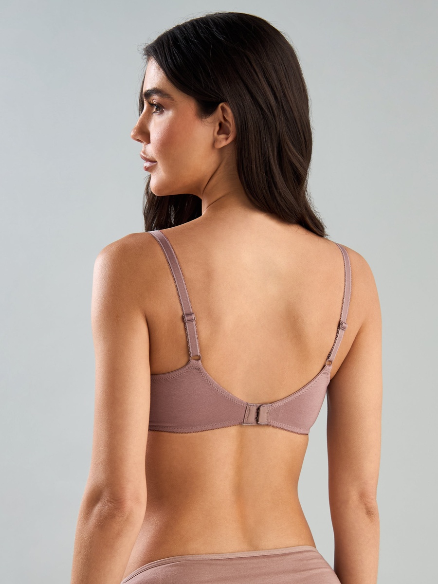 Lace Detail Non-Padded Non-Wired Bra