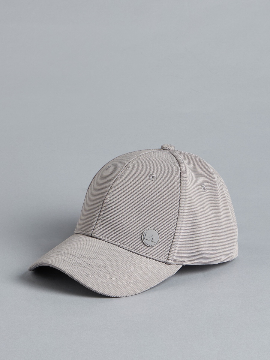 Textured Cap with Hook and Loop Strap Closure