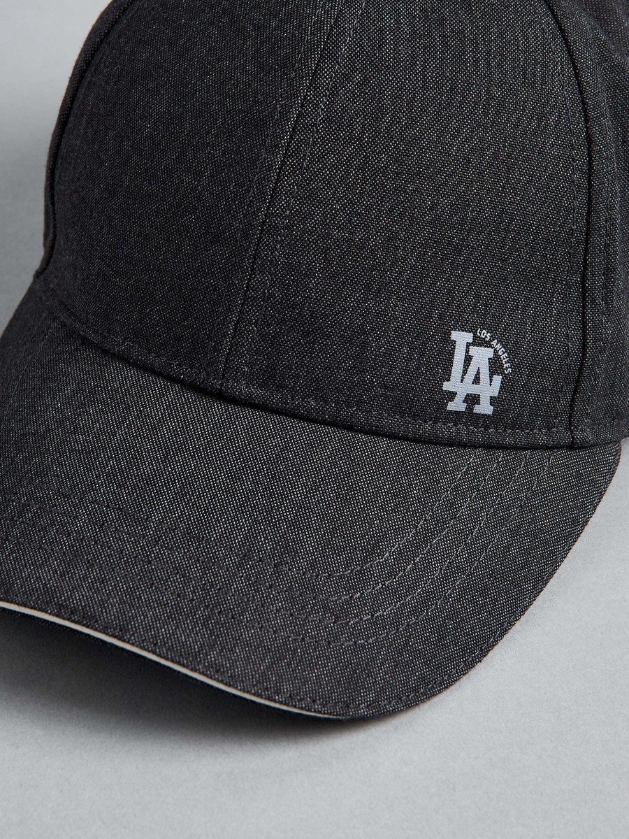 Printed Cap with Hook and Loop Strap Closure