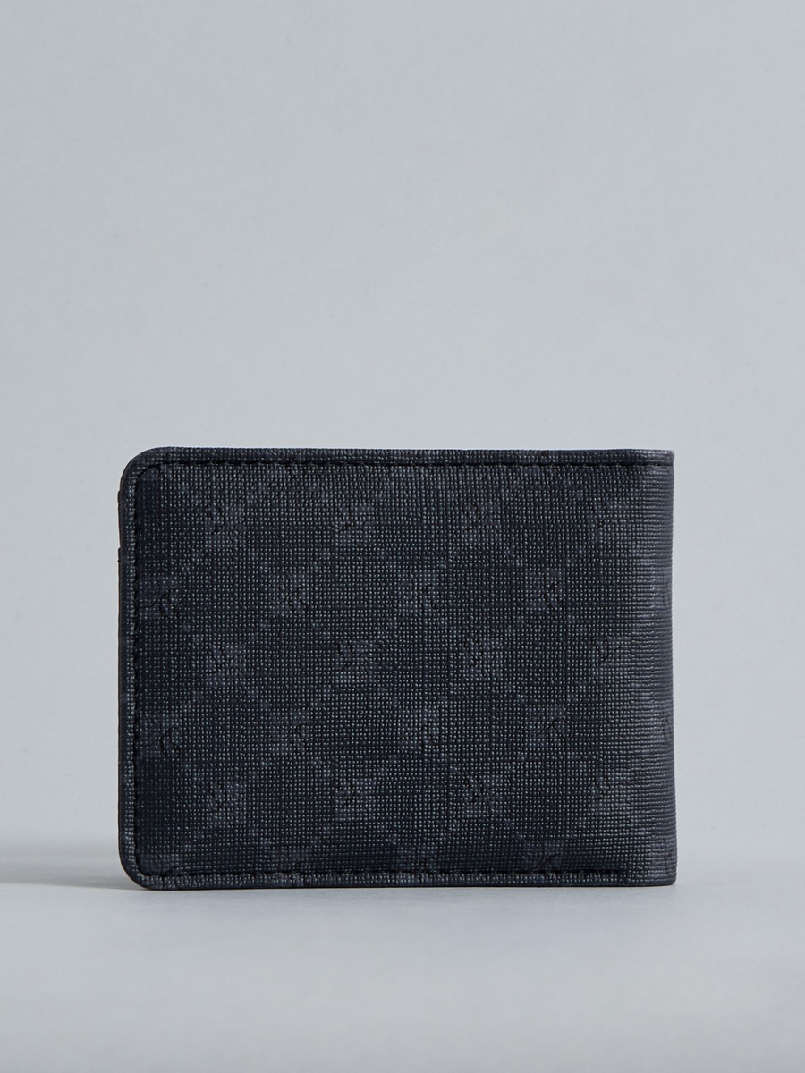 Textured Bi-Fold Wallet