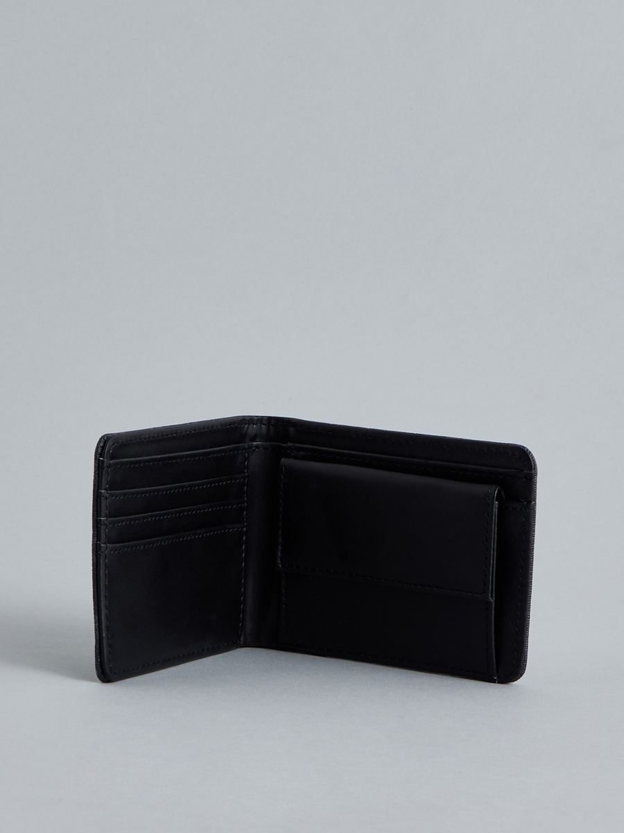 Textured Bi-Fold Wallet